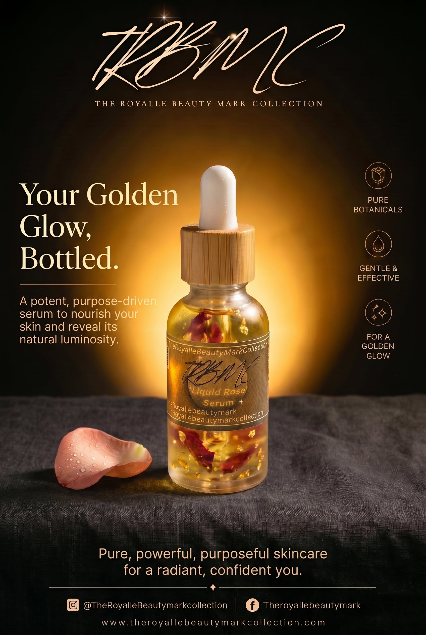 'Liquid Rose' skin Serum